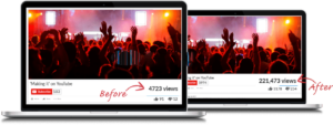 get more youtube views in 2021 before after